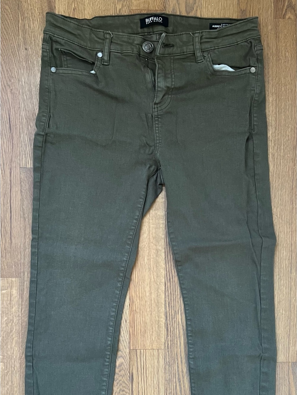 Buffalo David Bitton Olive Green Women’s Skinny Jeans